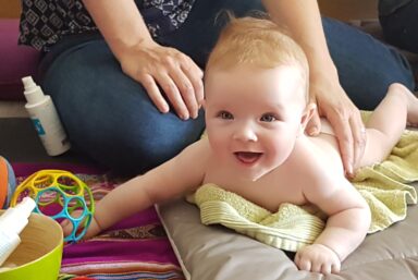 Massage bébé