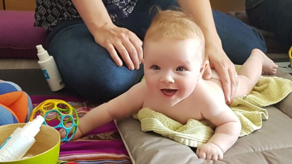 Massage bébé